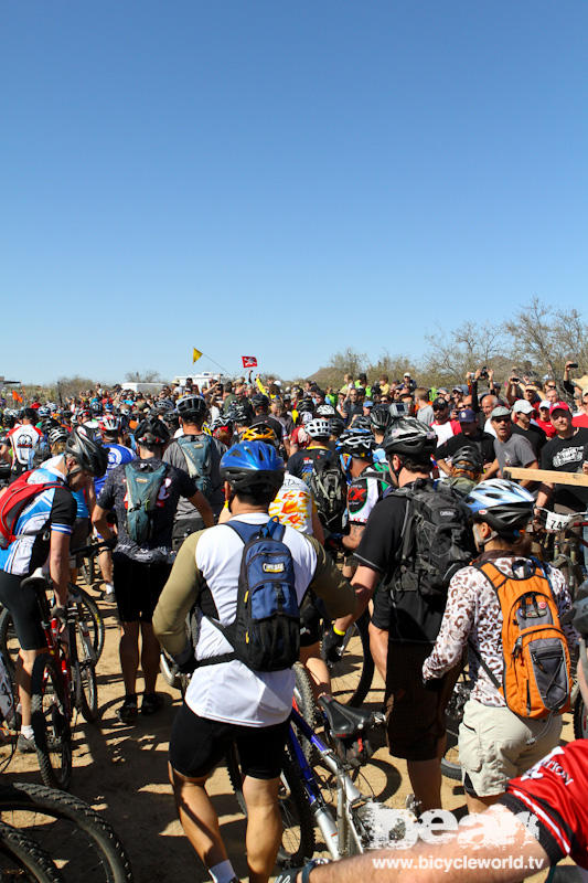 More running of the bulls to get out on the course